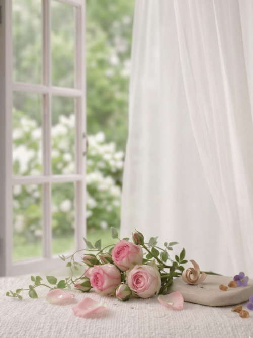 Campos de rosas y frescor acuoso del rocío se conjugan sutilmente con la seducción aterciopelada del almizcle. Fragancia única, romántica y natural envolviéndonos en una estela primaveral