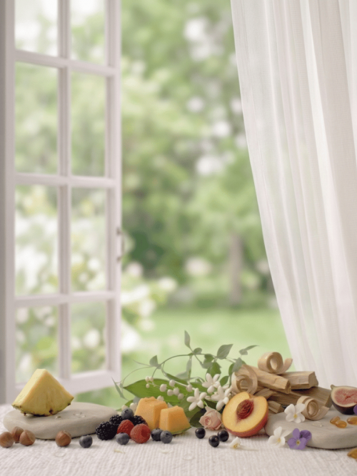 Un frescor natural que transmite vitalidad, energía y optimismo. Esta fragancia combina notas cítricas de bergamota y limón con la suavidad del té verde y el jazmín, sobre un fondo delicado de almizcle. Ideal para crear un ambiente limpio, luminoso y lleno de equilibrio.