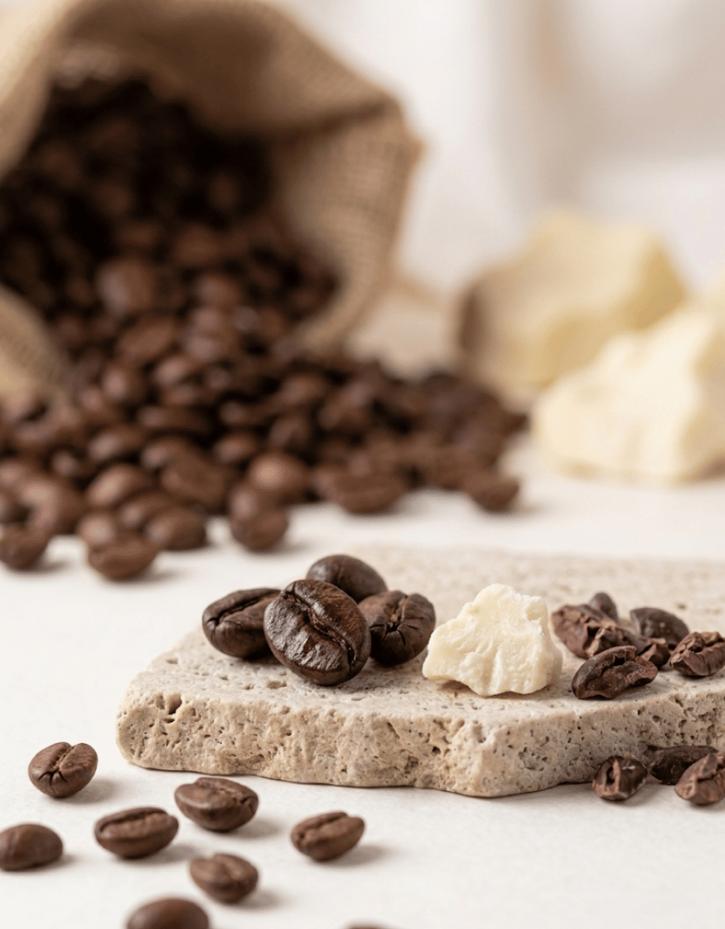 Una fragancia cálida y envolvente que evoca la intensidad y el aroma recién molido del café. Notas profundas y tostadas que despiertan los sentidos, combinadas con suaves matices cremosos que aportan confort y sofisticación. Perfecta para crear un ambiente acogedor, lleno de energía y vitalidad.